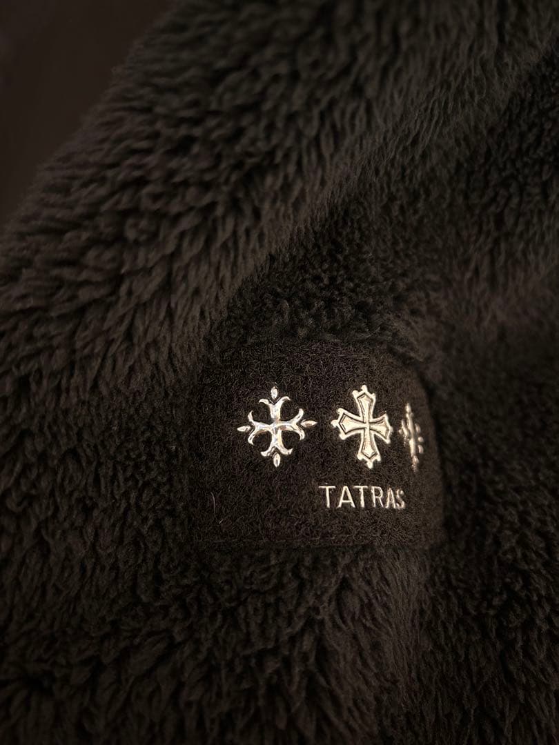 【新品・未使用】25AW タトラス ボアブルゾン MENFI ブラック 02