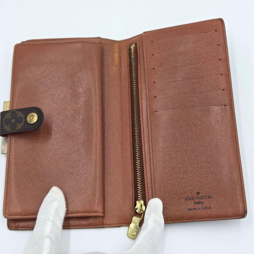 【良品】ルイヴィトン モノグラム コンチネンタルクラッチ　長財布