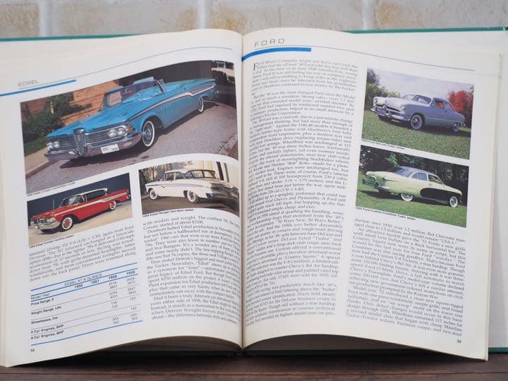 4403. アメリカ 車 50年代 洋書 本