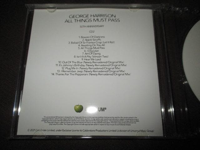洋楽 e Harrison All Things Must Pass