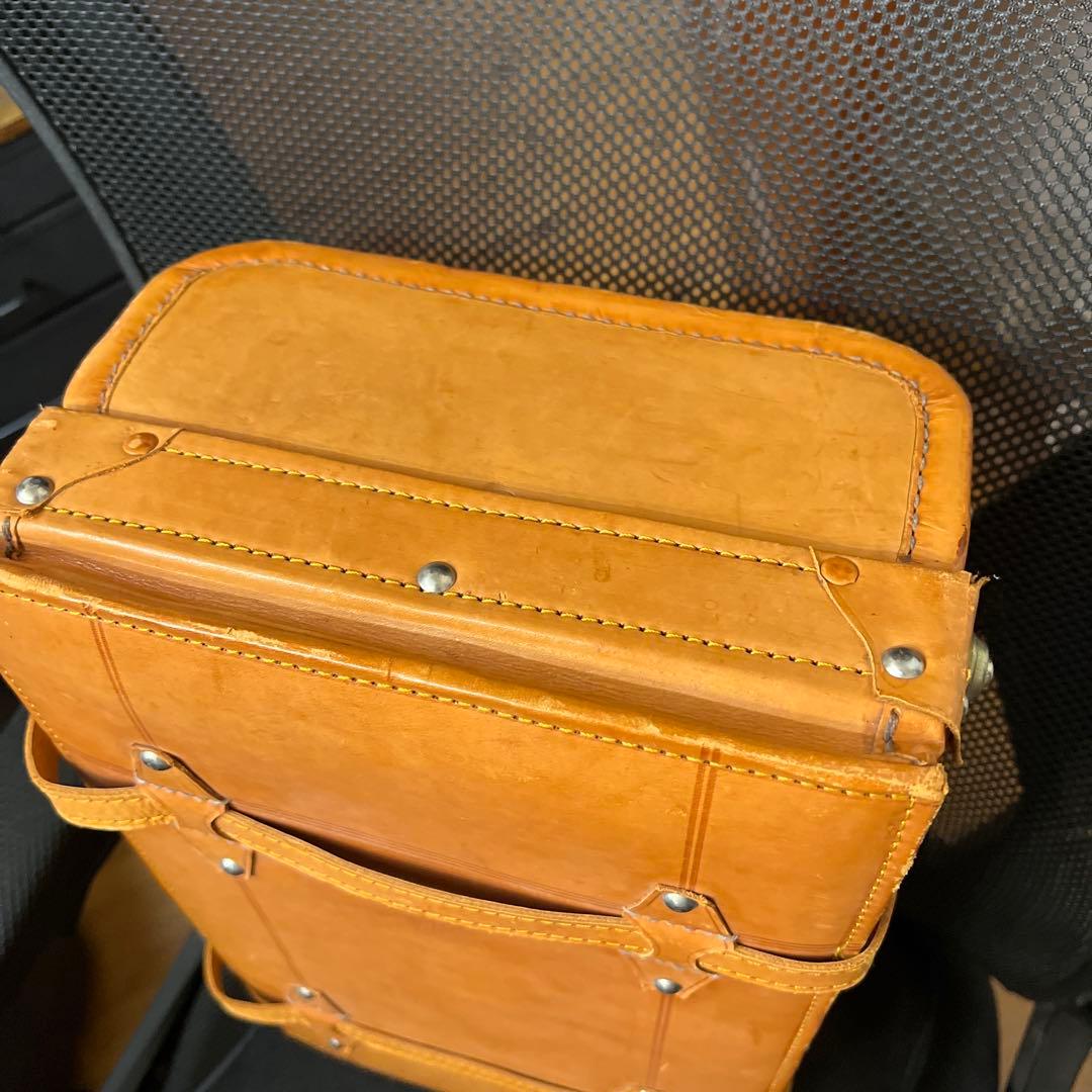 レザー　トランク　良品　ヴィンテージ