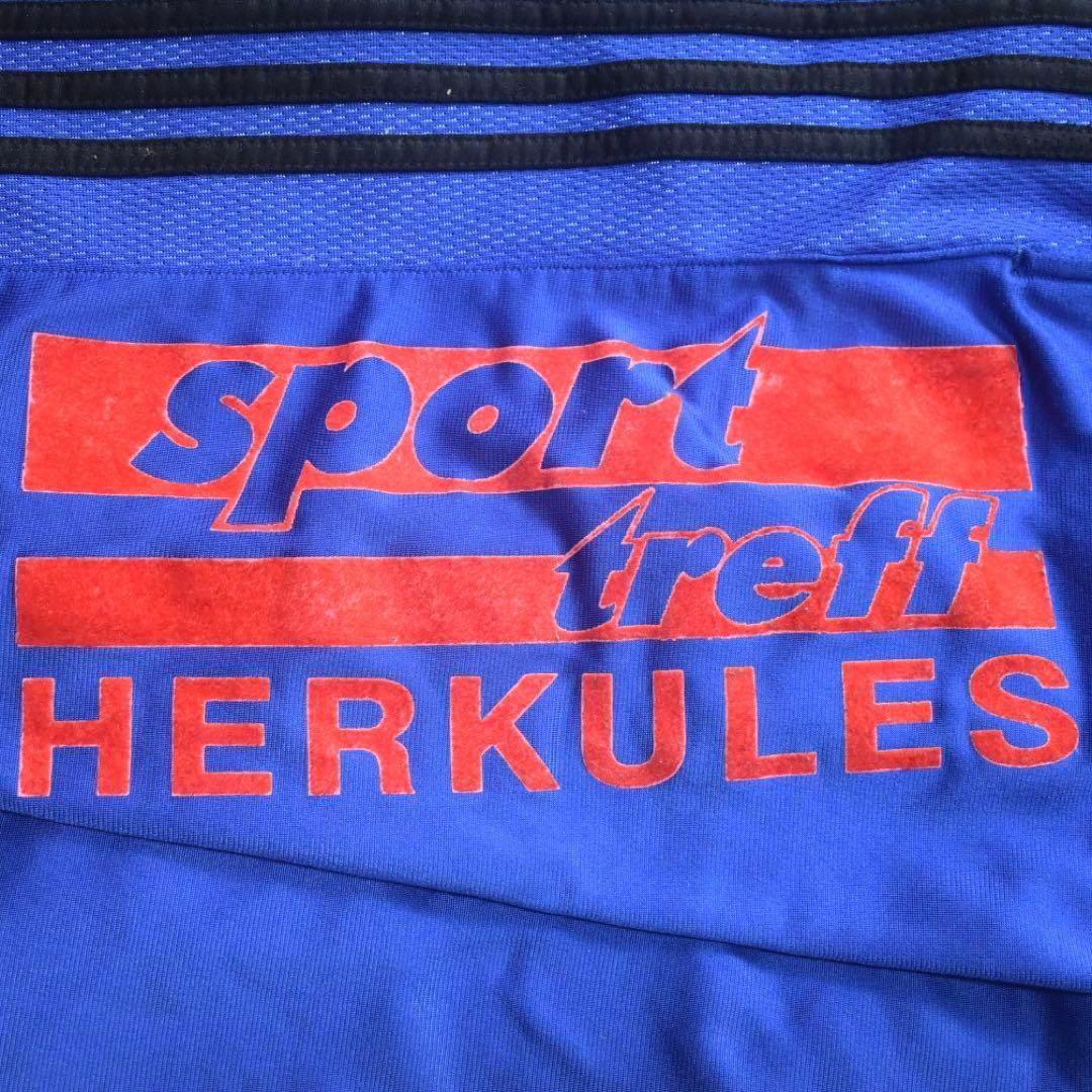 希少✨90s adidas フロッキー サイドスナップ トラックパンツXLブルー