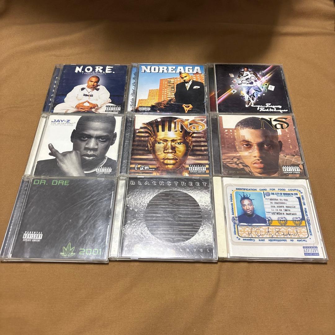 ヒップホップ R&BなどCD まとめ売り50枚カセット1