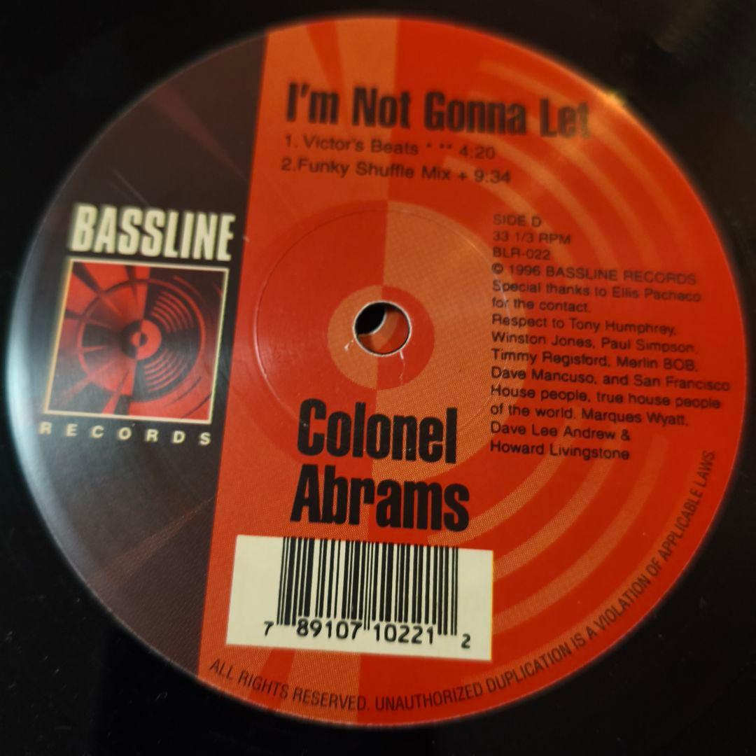● Colonel Abrams – I'm Not Gonna Let