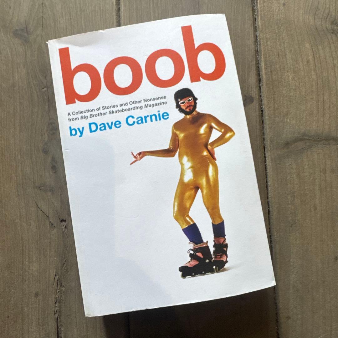 boob by Dave Carnie スケートボード　ブック