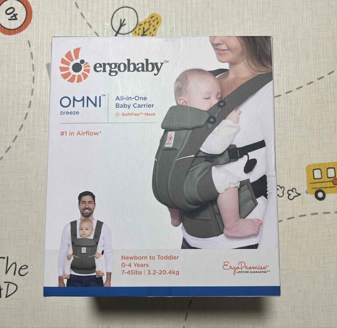 ergobaby OMNI Breeze 抱っこひも オリーブグリーン