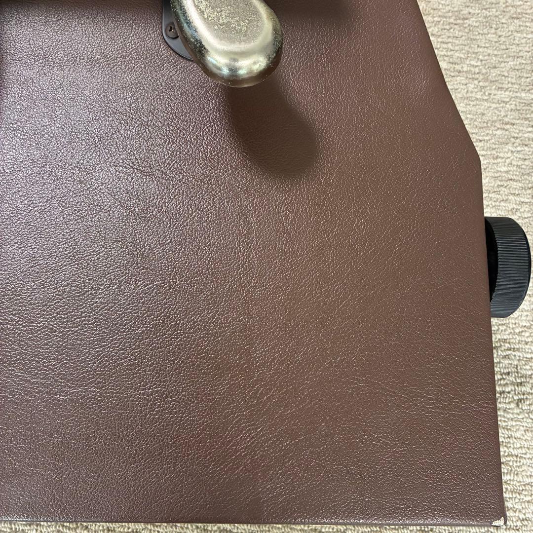 ピアノ補助ペダル AX100 足台　PEACOCK 吉澤　 【ブラウン】