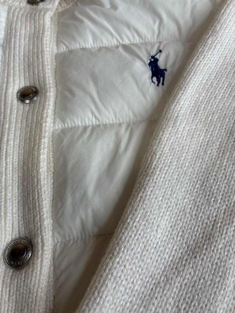 Polo Ralph Lauren ホワイトカーディガン S
