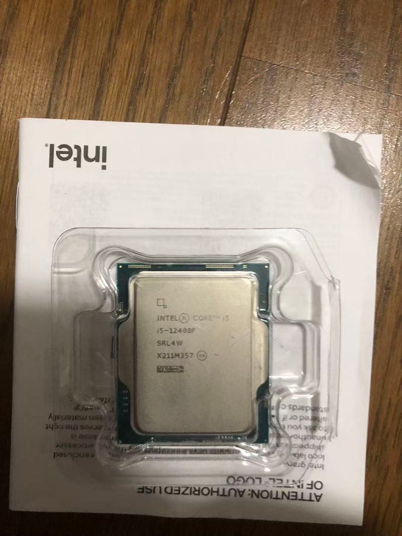 CPU Intel Core i5-12400f + ARCTIC MX-4