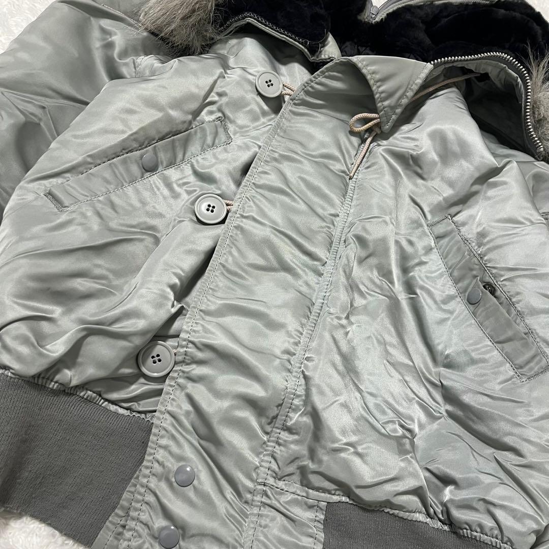 nigh　ALPHA N-2B flight bomber jacket