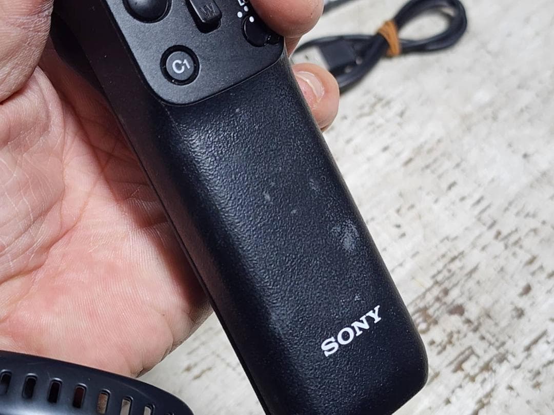 ソニー　VLOGCAM　Sony ZV-1 純正グリップ　広角レンズ　電池×2
