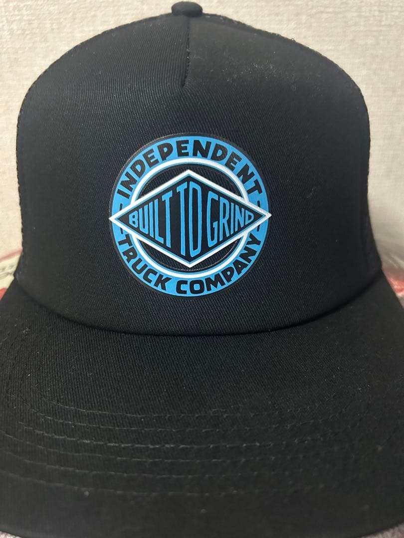 independent インディペンデント メッシュキャップ BLACK 美品！
