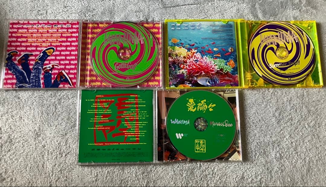 バラ売り不可 　WANIMA CD 17作品　セット