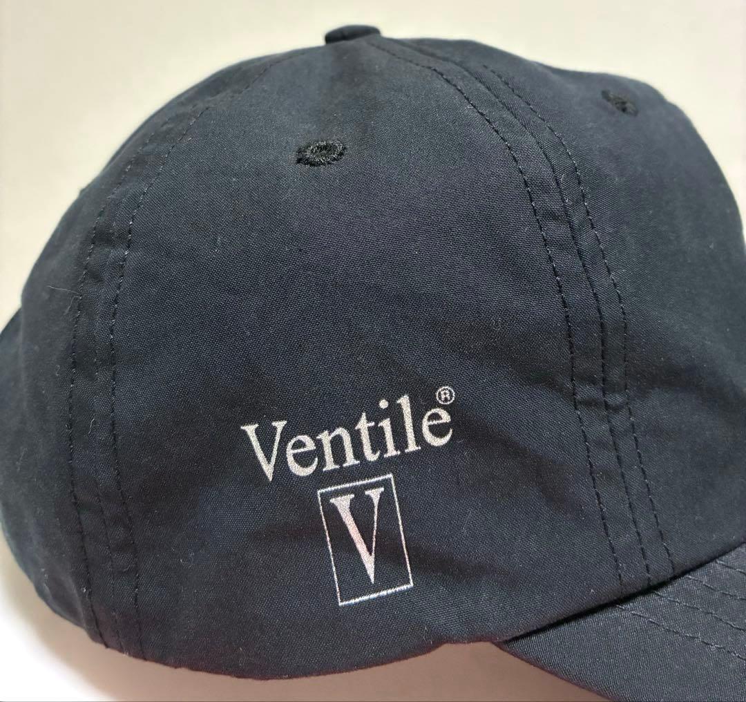 24H以内発送 完売品 新品 黒 Ventile S Logo 6-Panel