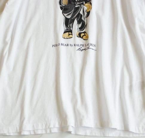 ポロラルフローレン ポロベア　半袖Tシャツ 即完売品 白色 近年モデル 　XL