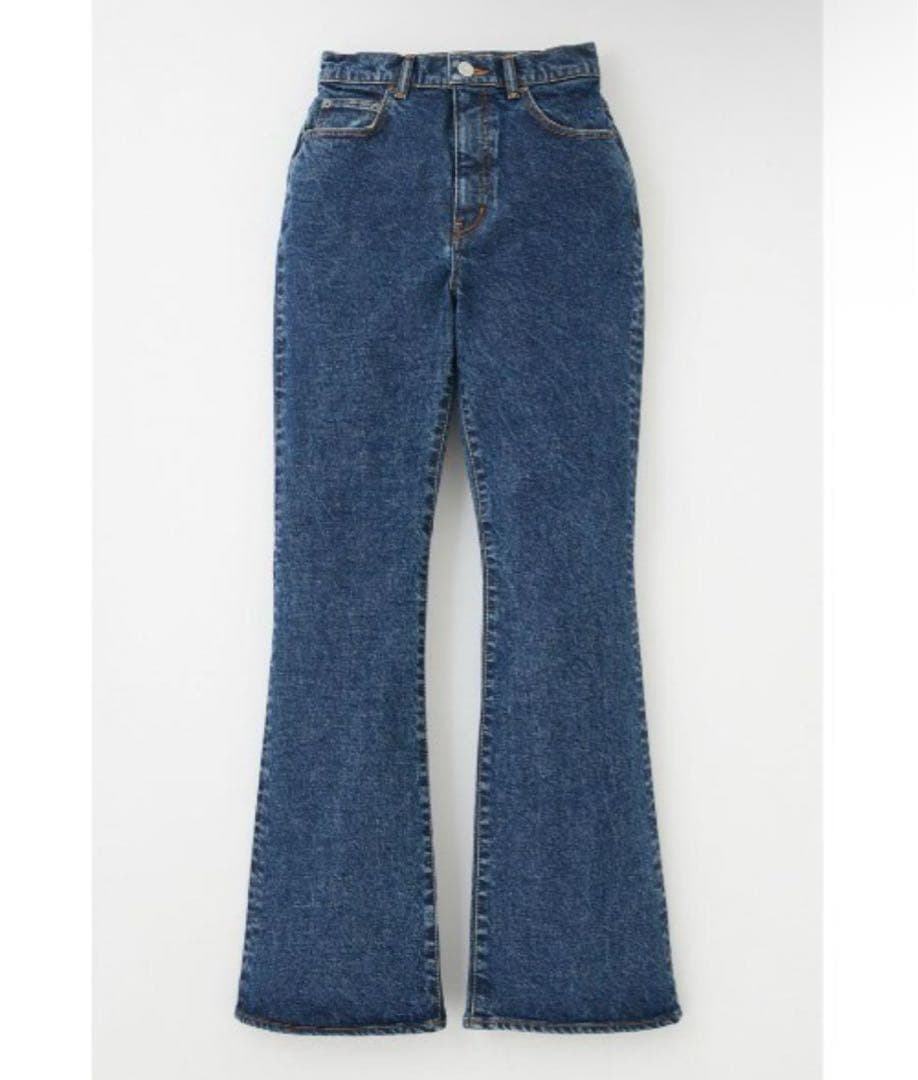 MOUSSY MVS SW FLARE D/BLU 23インチ