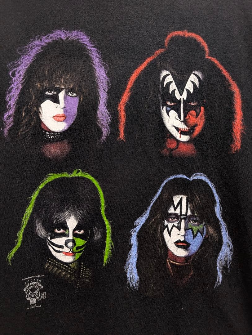最終値下☆​当時物　KISS バンドTシャツ 1996年コピーライト Hanes