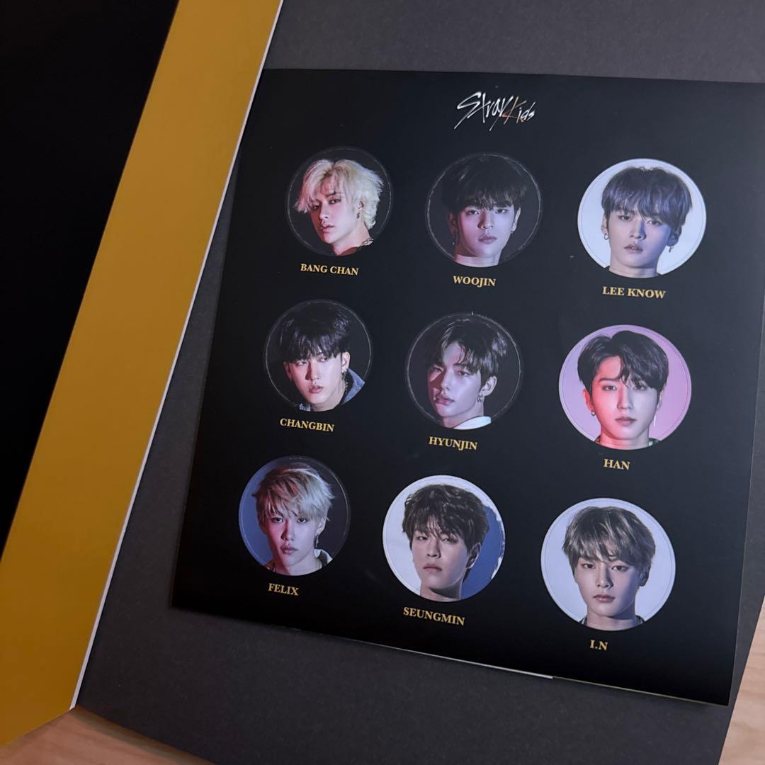 stray kids スキズ バンチャン　yellow wood 限定