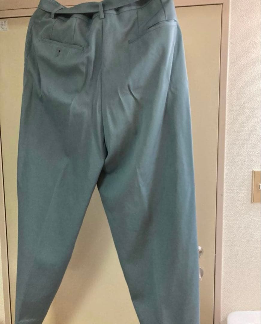 グラフペーパー　ワイドタックパンツ　2022SS