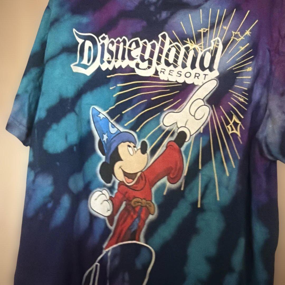 ファンタジア ソーサラー ミッキー T シャツ　魔法使いの弟子L