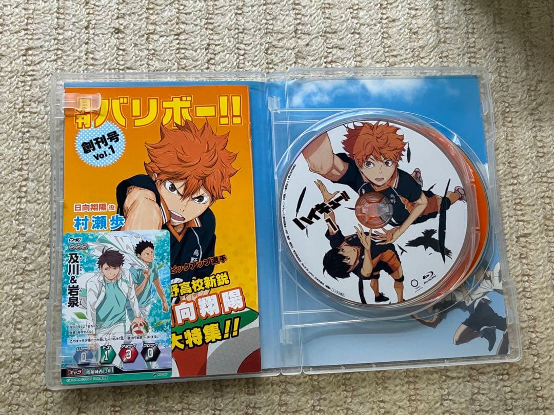 リ*堂様 ハイキュー!! 1期　Blu-ray 全9巻セット