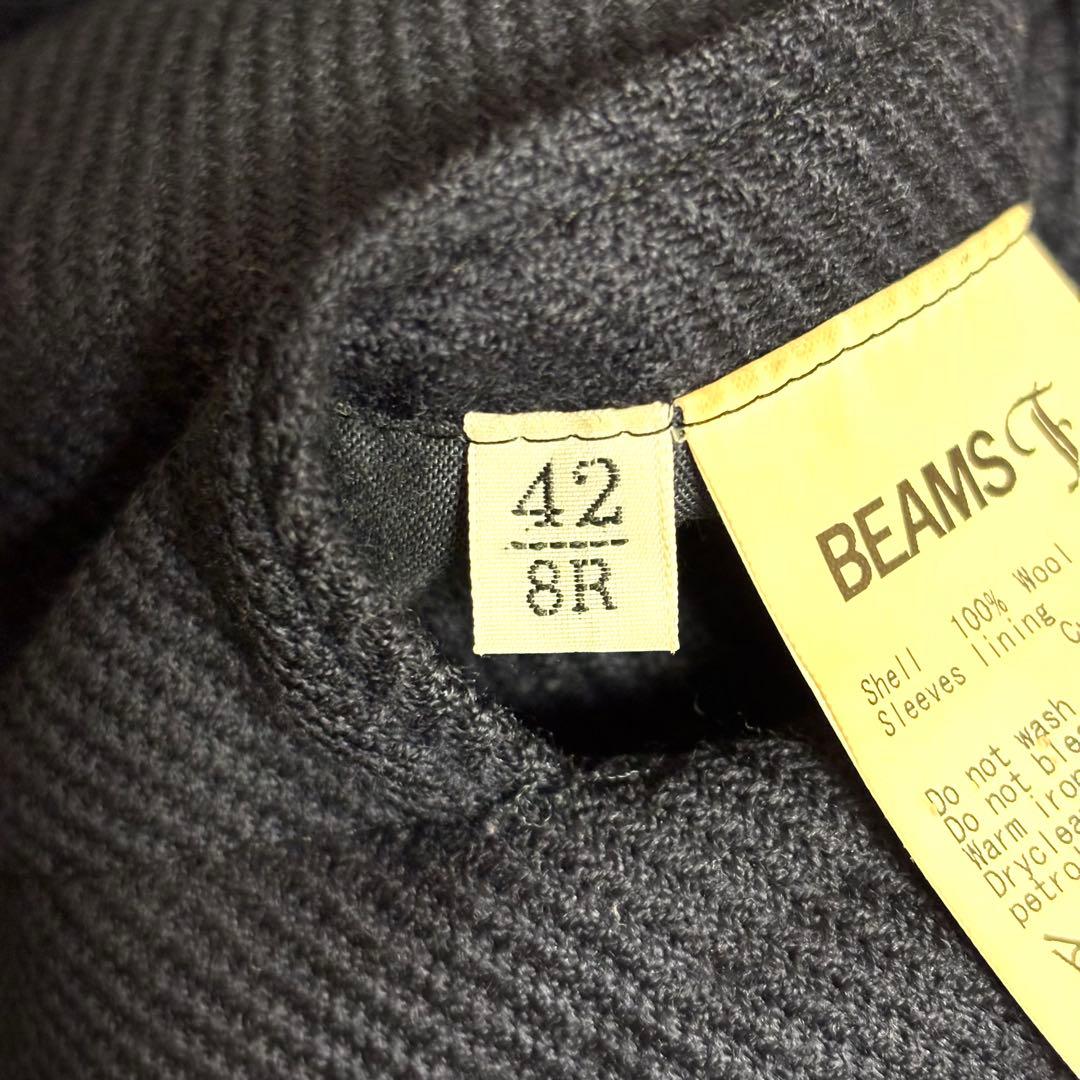 BEAMS F テーラードジャケット ネイビー 42サイズ