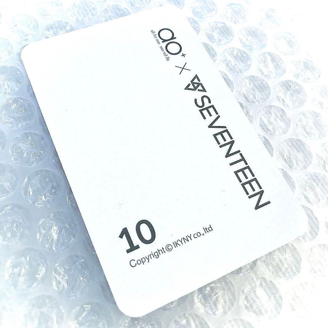 SEVENTEEN ウジ AO+ 購入特典 トレカ フォトカード 非売品 セブチ