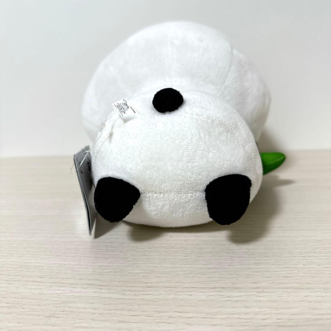 にしむらゆうじ ごきげんぱんだ でっかいぬいぐるみ　ねぎとぱんだ