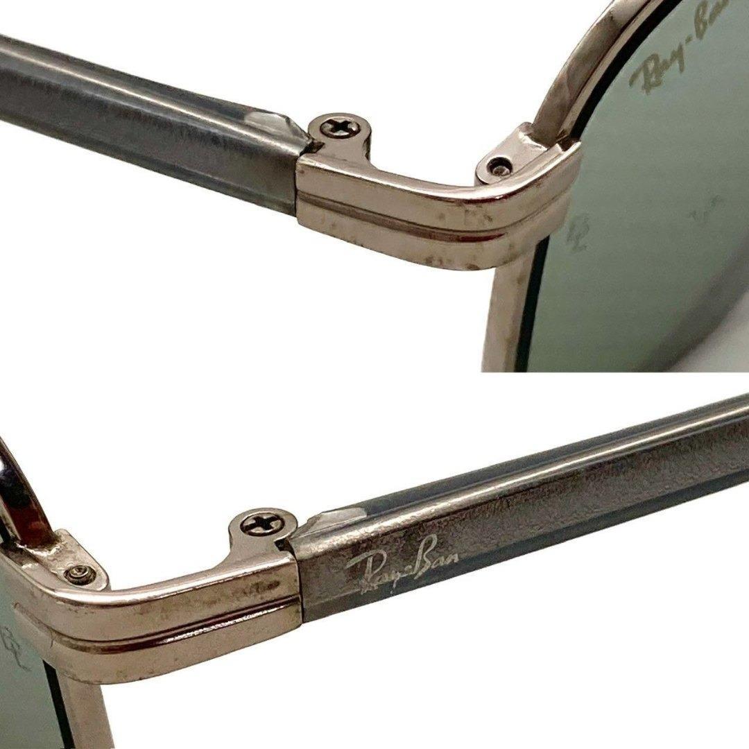 レイバン サングラス アイウェア メタル シルバー グレー ブラック 80210
