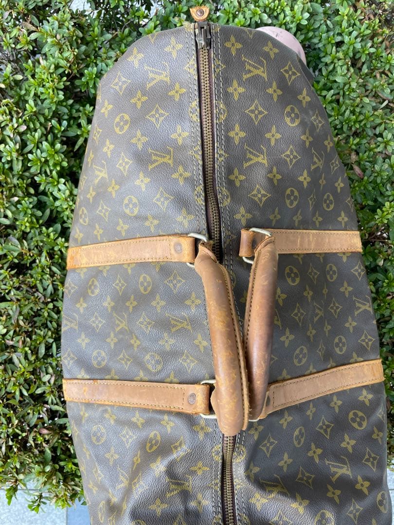 Louis Vuitton ボストンバッグ ブラウン　キーポル50バンドリエール