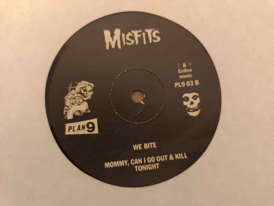 MISFITS DIE DIE MY DARLING レコード