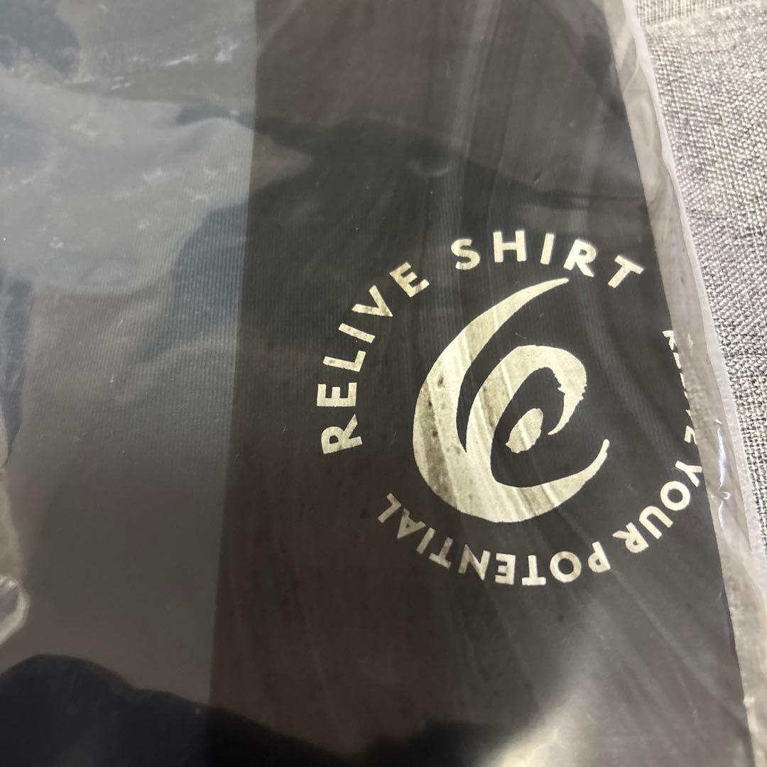 【正規品　新品】RELIVE プレミアムコットン Tシャツ M 黒　男女兼用