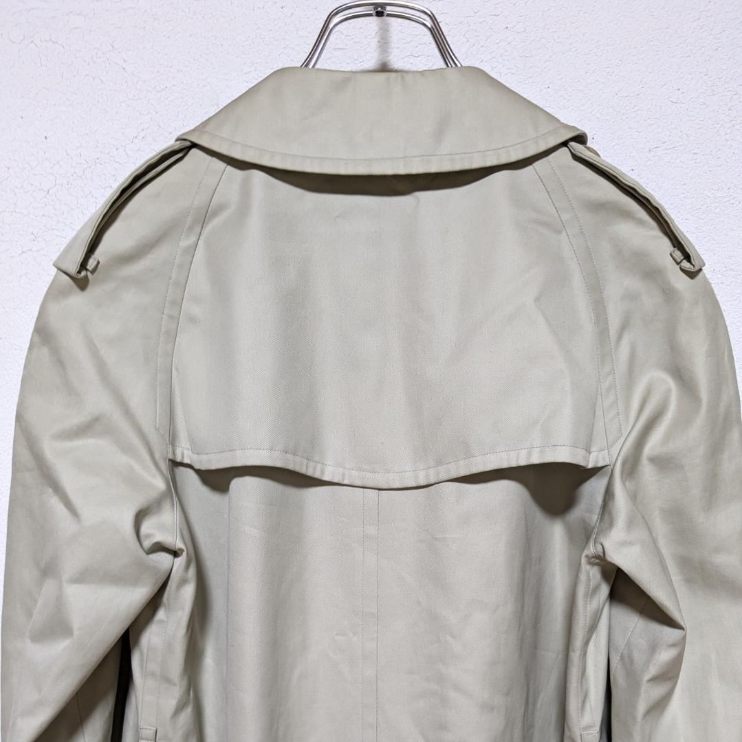 美品 80～90s バーバリー トレンチコート レディース 白タグ ベージュ19
