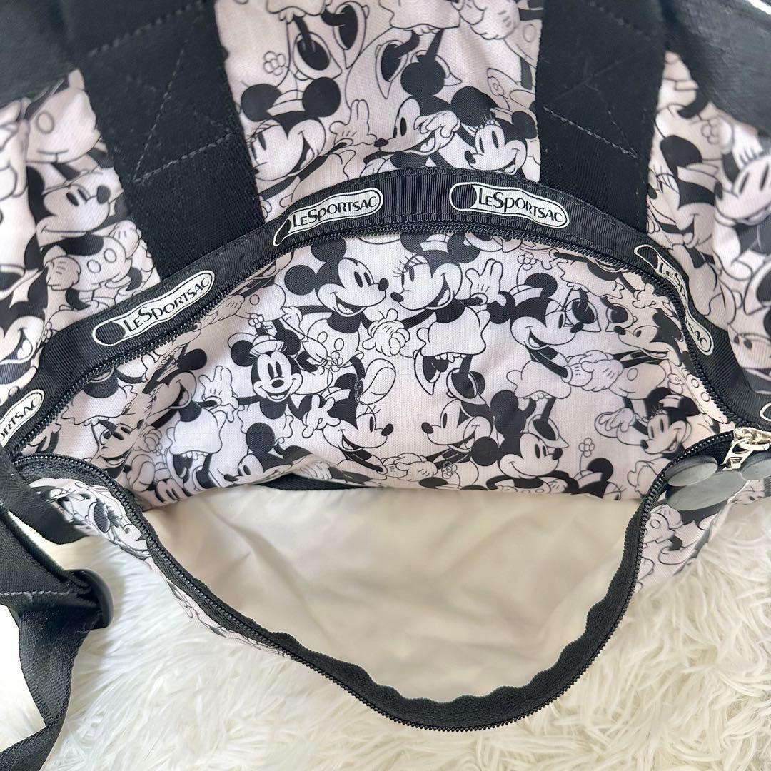 【美品】LeSportsac ミッキーマウス ミニボストン 2way 総柄