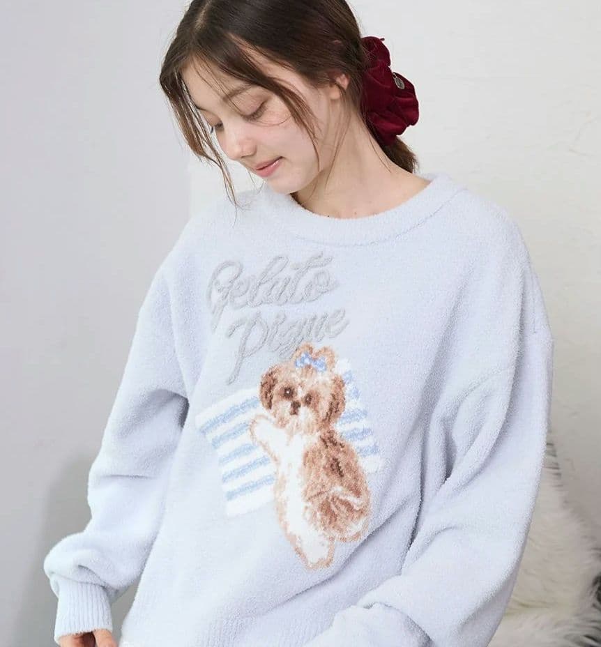正規品♡新品♡ジェラートピケ♡シーズージャガードプルオーバー＆ロングパンツ 完売
