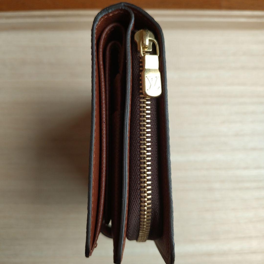 LOUIS VUITTON モノグラム　ポルトパピエ ジップ　パスケース付き財布