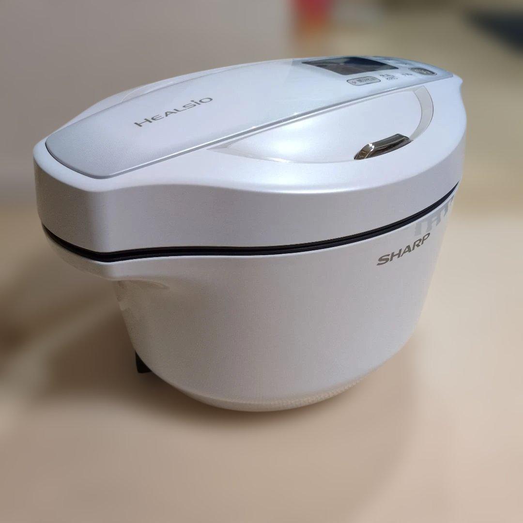 HEALSIO KN-HW24F-W 圧力鍋 2.4L 2021年製　説明書付き
