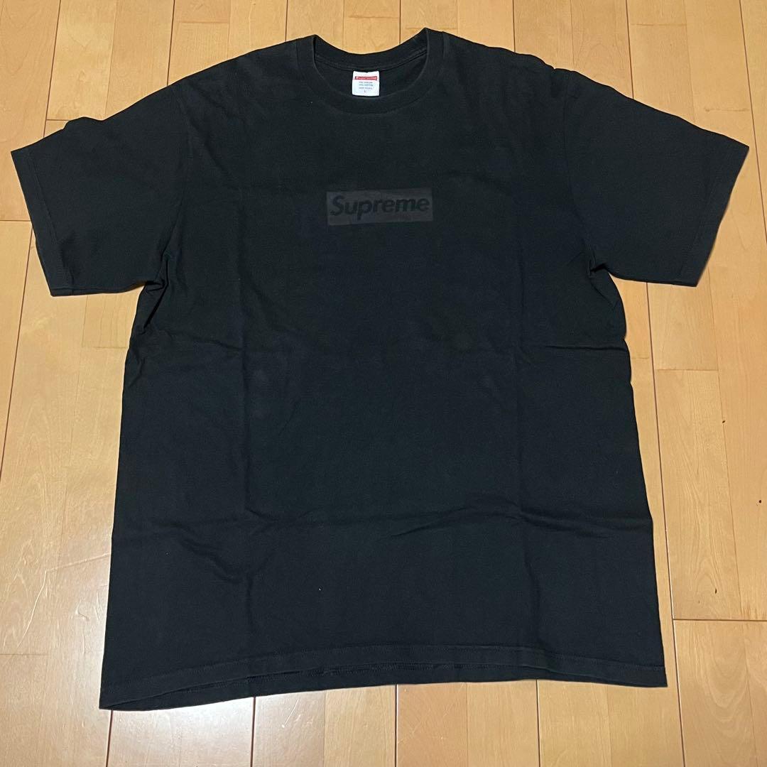 Supreme 23SS Tonal Box Logo Tee Tシャツ 黒
