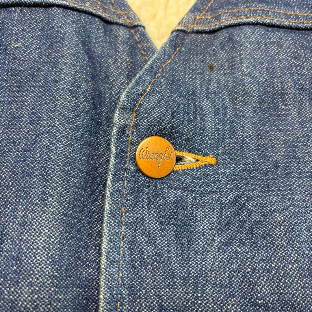 【Wrangler】ラングラー　デニム　ベスト　80年代 MADE IN USA