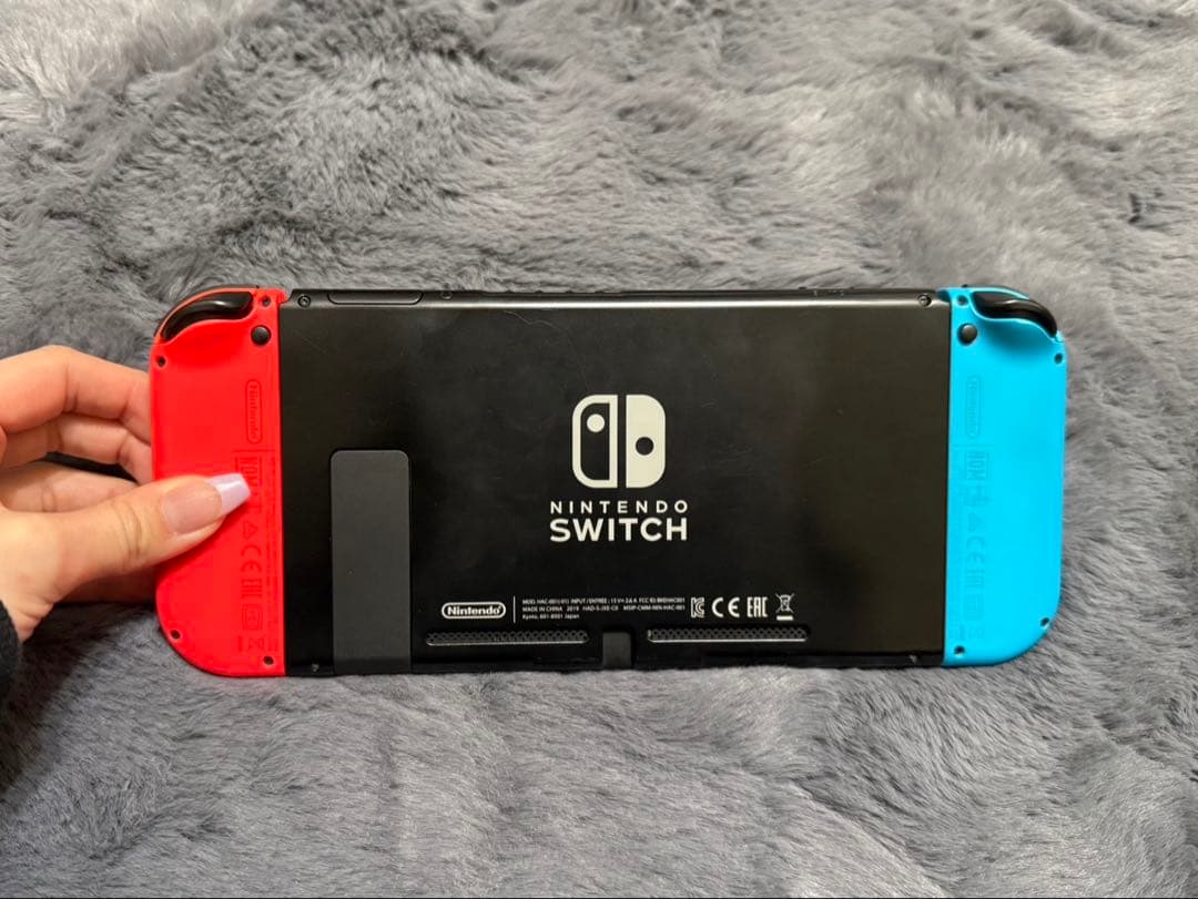 【完品‼️動作確認済み】Nintendo Switch 本体 青/赤