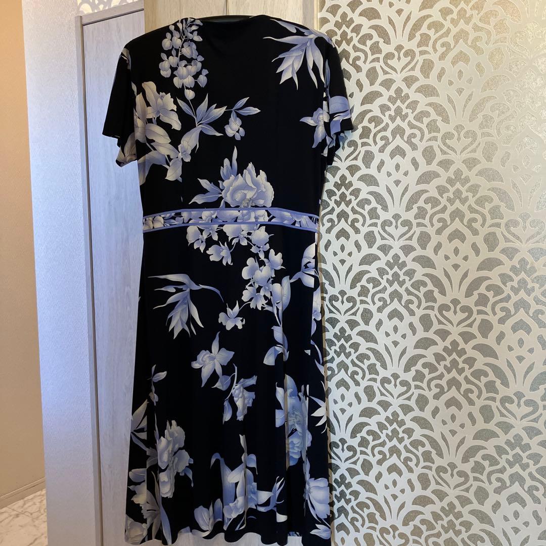 美品❣️レオナールワンピース40 パープル❣️