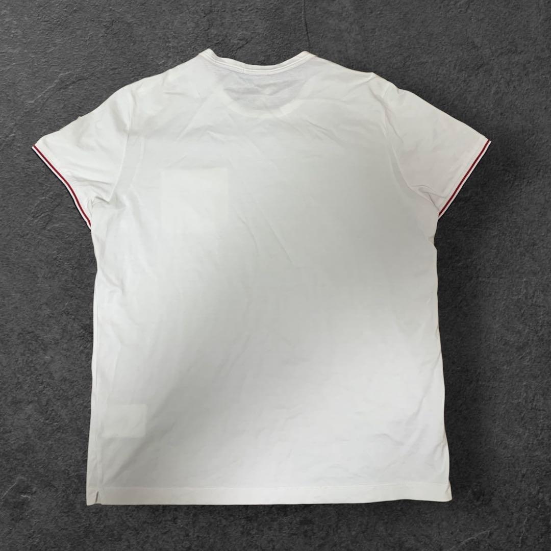 MONCLER ホワイト Tシャツ ポケット付き