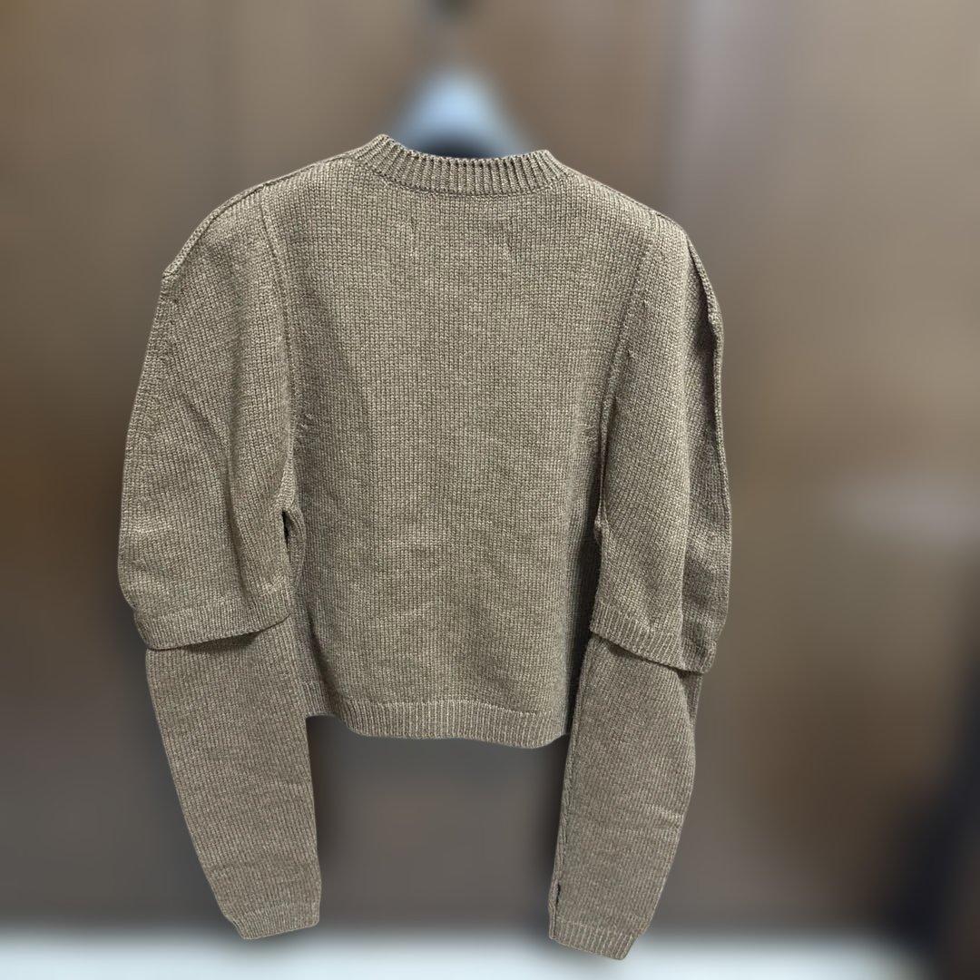 新品未使用 JANE Smithブラウンカーディガン