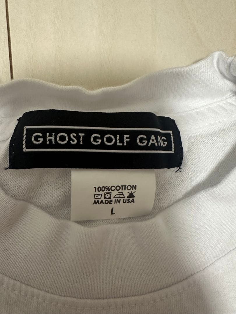 GHOST GOLF GANG ホワイト長袖シャツ L