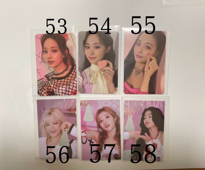 TWICE バラ売りトレカ 1〜73