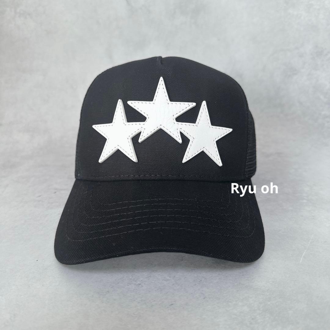 AMIRI アミリ 3 Star スリースター ベースボールキャップ