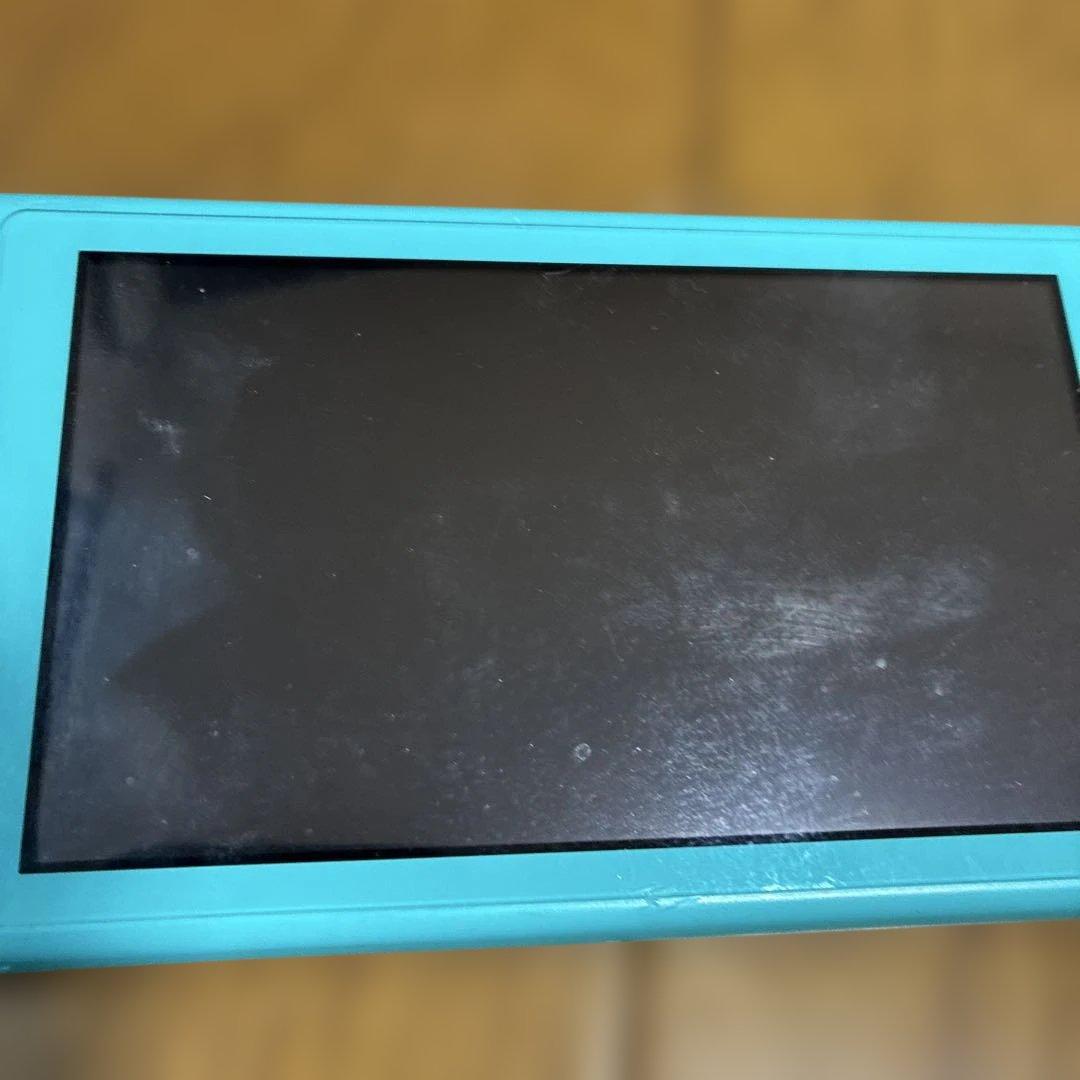 【ジャンク】Nintendo Switch Lite ターコイズ 本体※ケース付