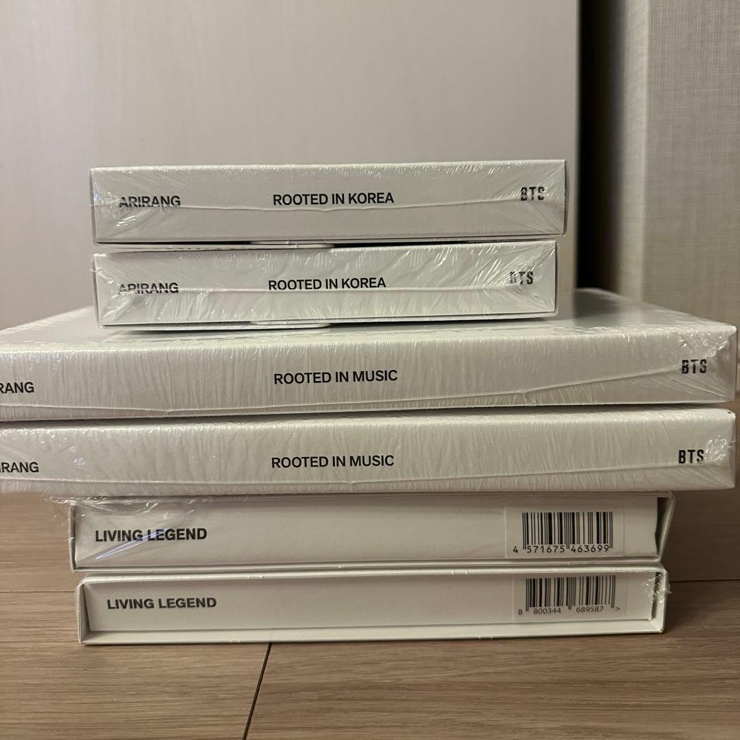 新品未開封BTS ARIRANG アリラン フル　3形態セット アルバム　トレカ