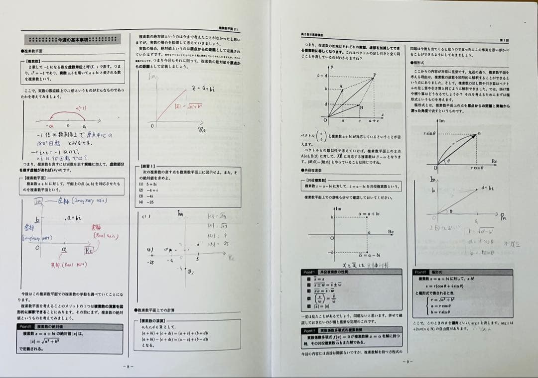 鉄緑会 数学基礎講座III 数学発展講座III 冊子