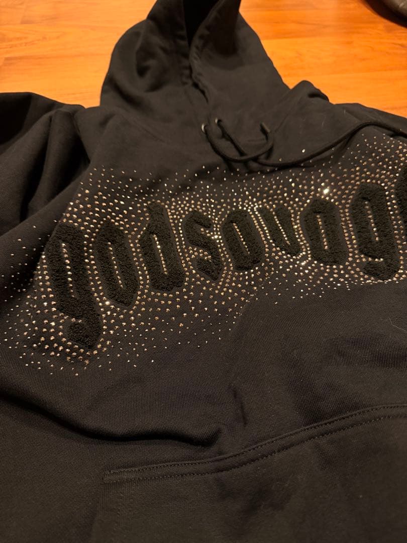 godsavage セットアップ　ラインストーン